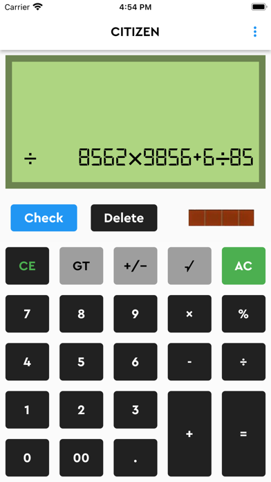 Screenshot #3 pour Citizen Basic Calculator