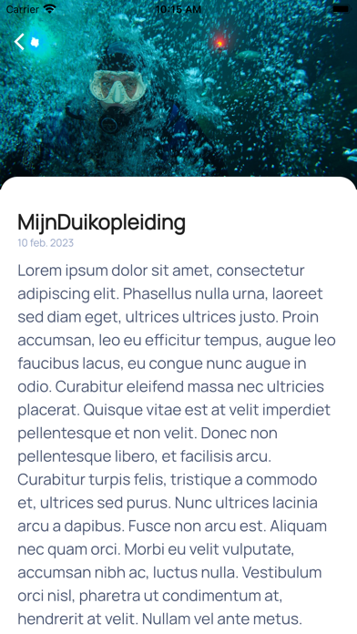 MijnDuikopleiding Screenshot 4 - AppWisp.com MijnDuikopleiding Screenshot 4 - AppWisp.com