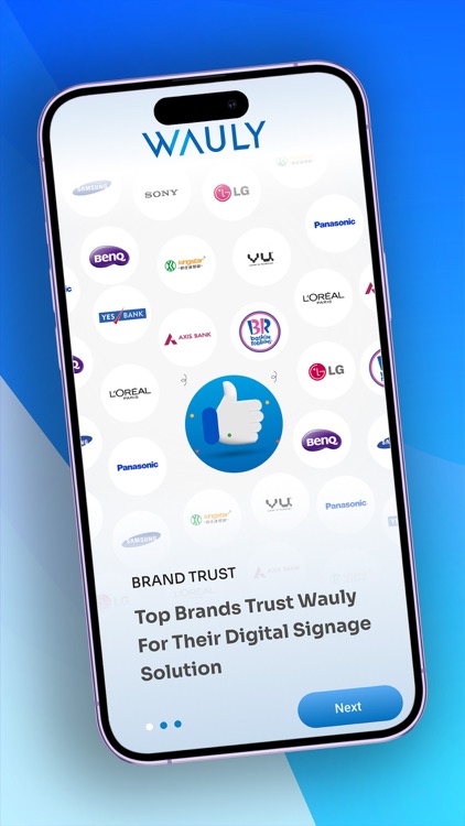 Wauly Digital Signage App