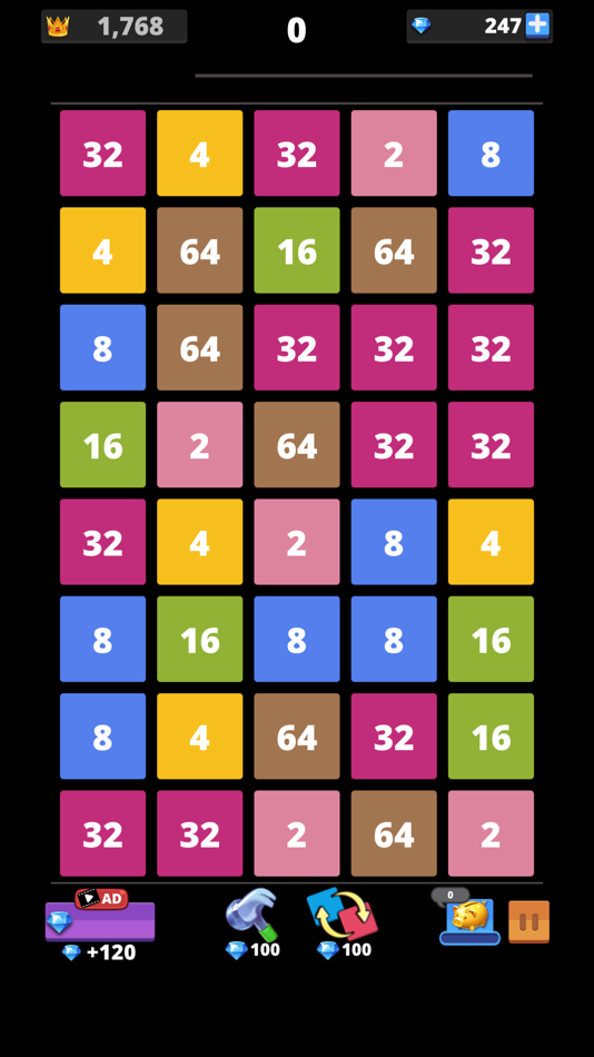 #8. Merge Brain : 2248 (iOS) 由: SUPERBOX. Inc