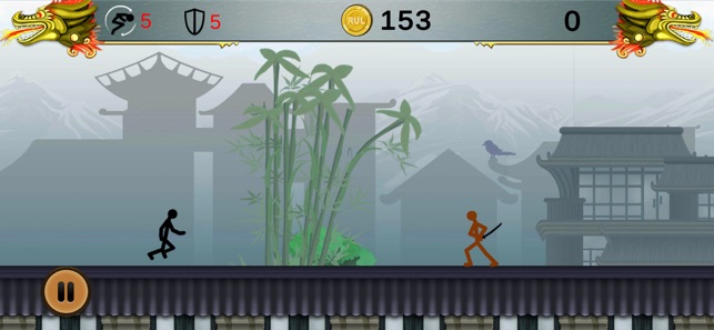 Rooftop Frenzy makes you a stick figure Kung Fu master - Android Community