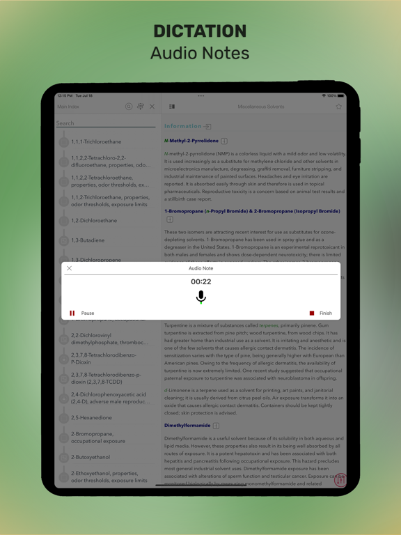 CURRENT Dx Tx Occupational iPad screenshot 10 - Medical app