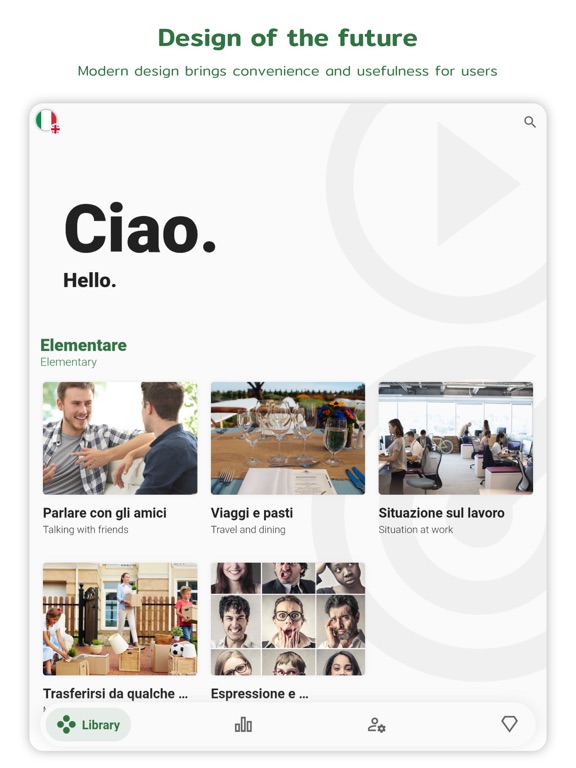 Screenshot #5 pour Italian  - Listening Speaking