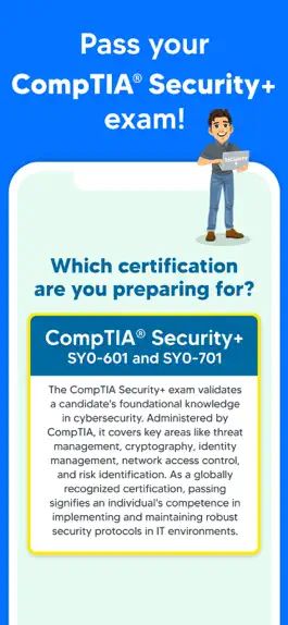 Game screenshot CompTIA Security+ Exam Test mod apk