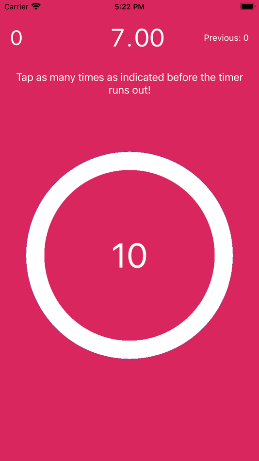 #1. Speed Tap Game (iOS) 由: Martin Tseng