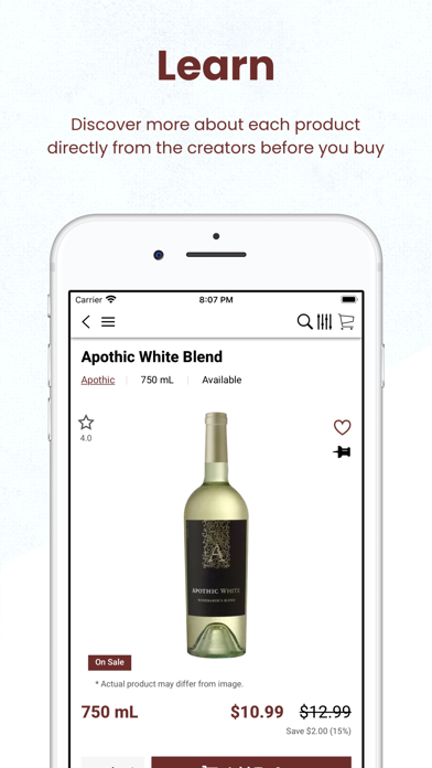 Wine Superstores Screenshot