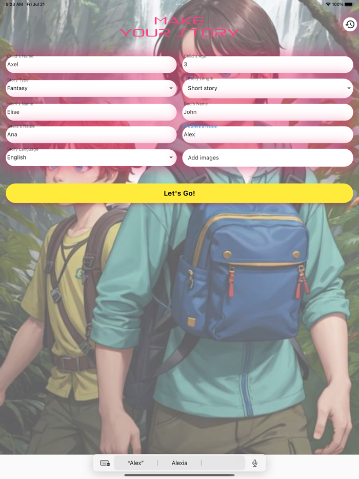 AIStoryland Child AI StoryBook