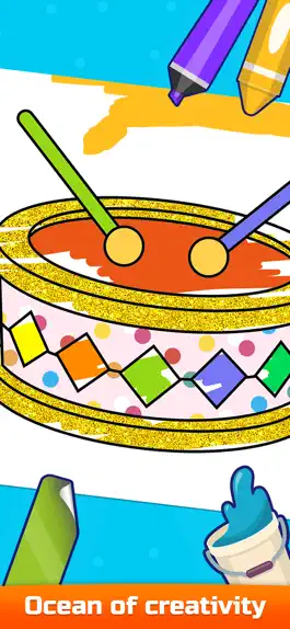 Game screenshot Drawing for Kids - color games apk