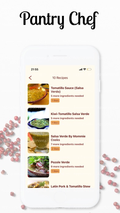 Pantry Chef - Recipe Finder Screenshot