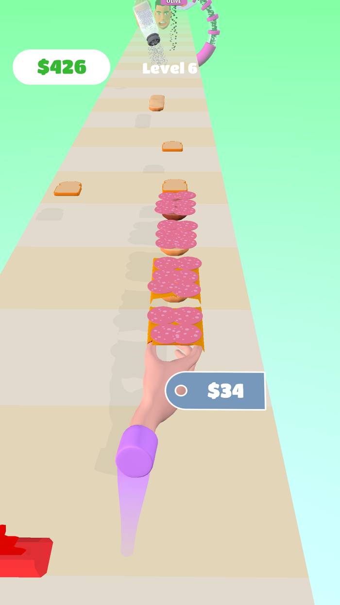 Sandwich Rush 3D