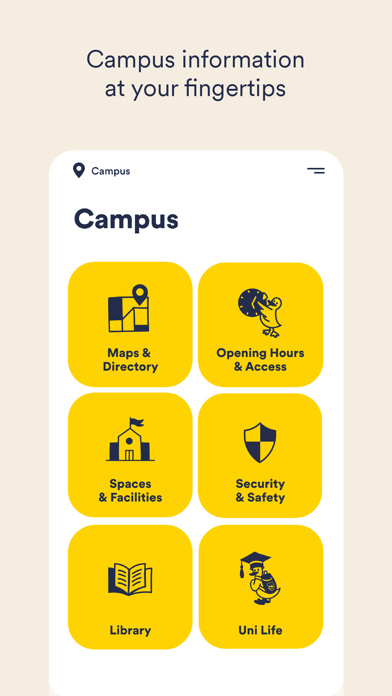 Flinders University App Screenshot