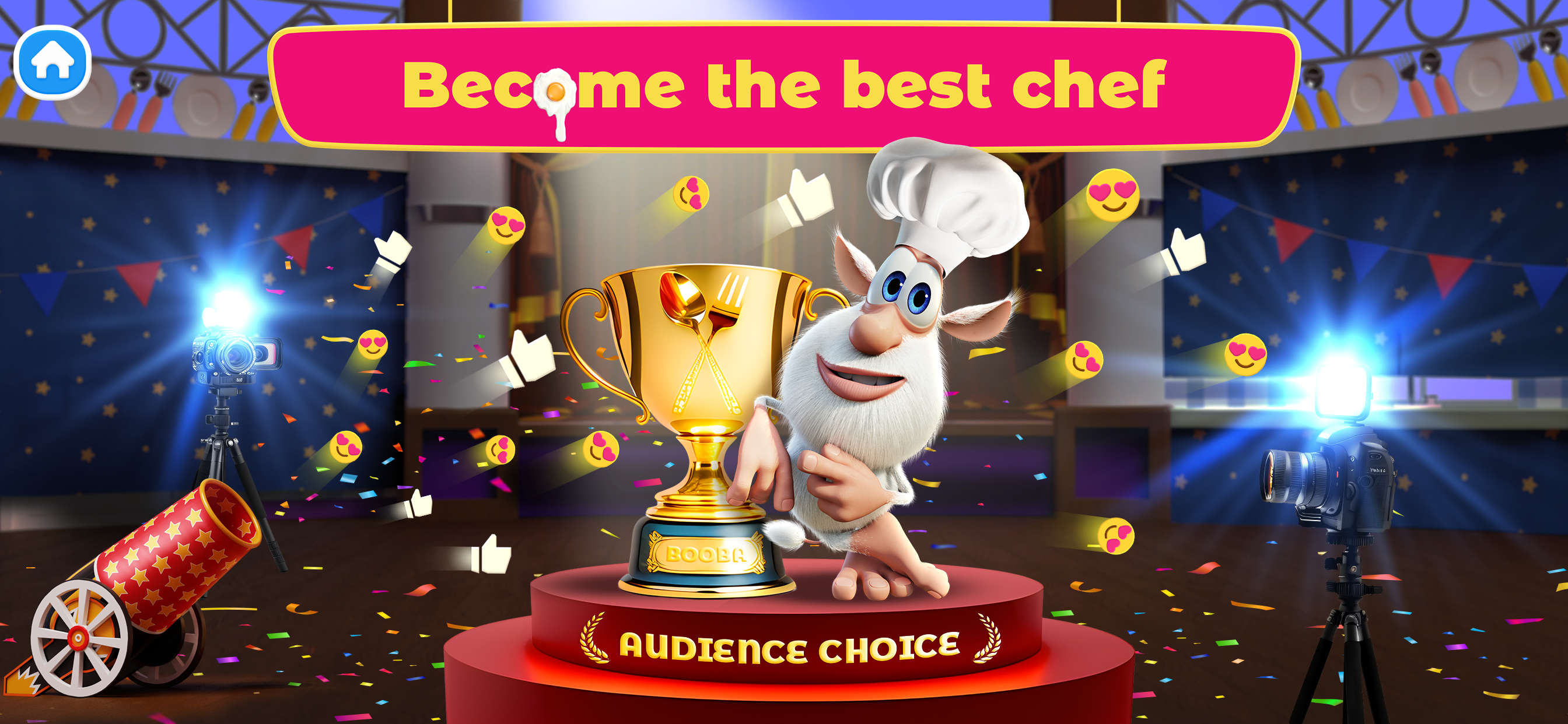 Booba Kitchen: Cooking Food