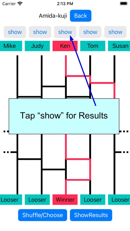 #3. AmidaLot23 (iOS) Podle: Terumichi Tanaka