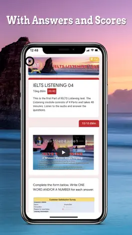 Game screenshot IELTS Listening Test hack