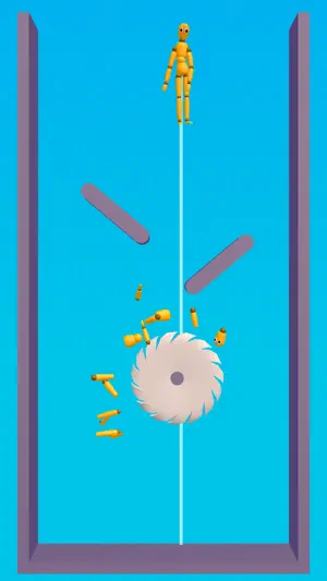 Ragdoll games: Drop & Break screenshot 1