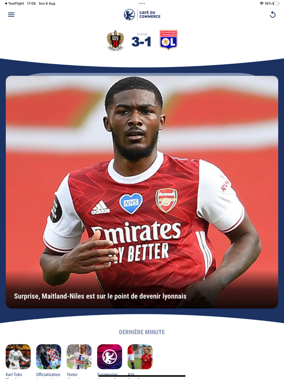 Screenshot #4 pour Café du Commerce OL