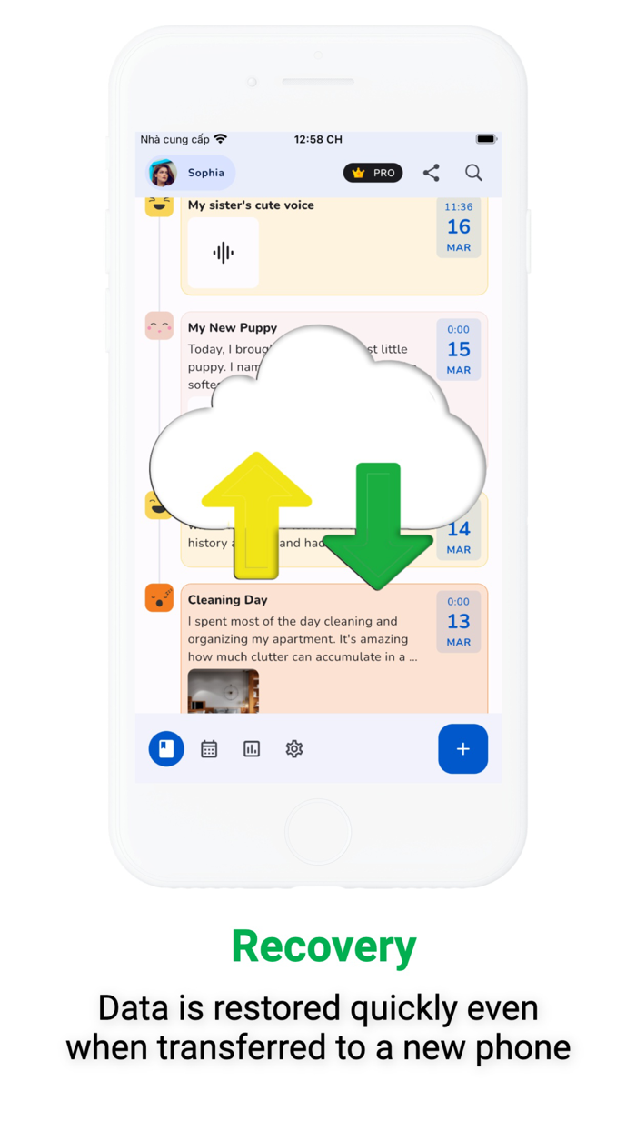 Diary with Lock Daily Journal