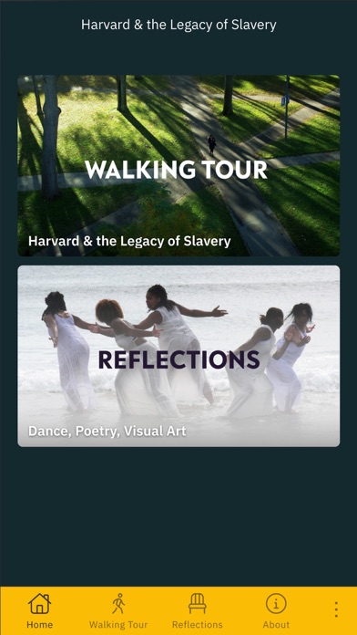 Harvard & Legacy of Slavery Screenshot