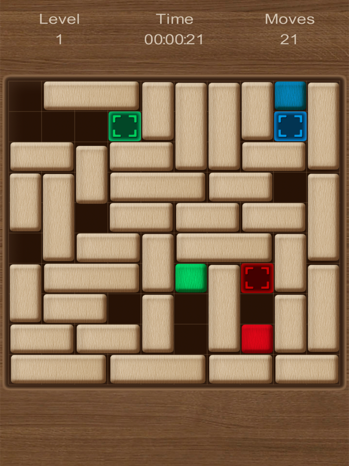 Unblock The Blocks. Puzzle