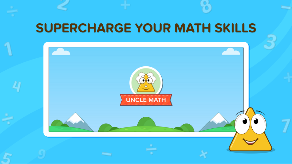 #1. Uncle Math 6 to 8 (iOS) By: Fun2Do Labs