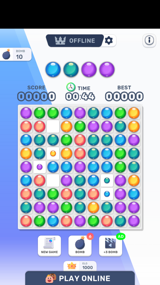 #4. Line And Block 98 Online (iOS) Podle: Tran Viet