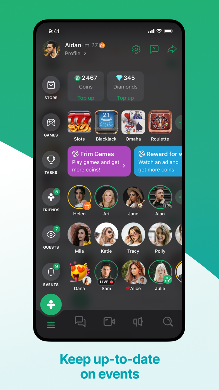 Frim meet new people