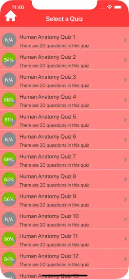 Game screenshot Human Anatomy Quizzes apk