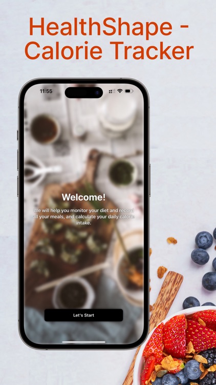 HealthShape - Calories Tracker
