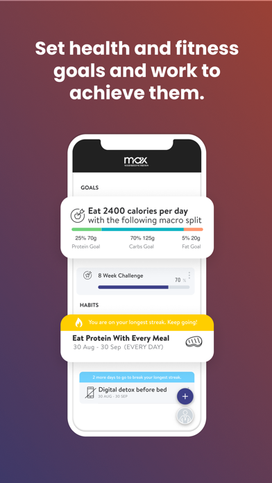 Maximized Nutrition Screenshot
