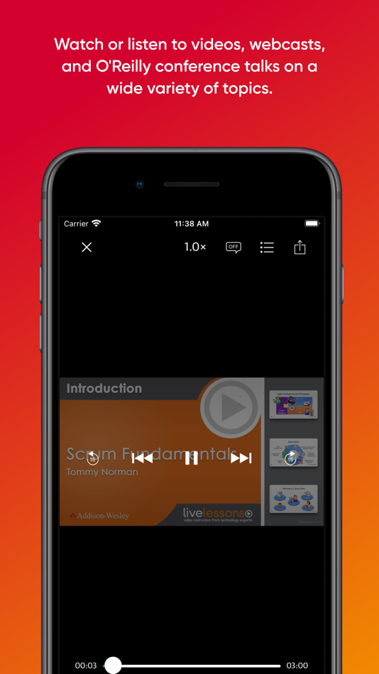#5. O'Reilly (iOS) 由: O'Reilly Media, Inc.
