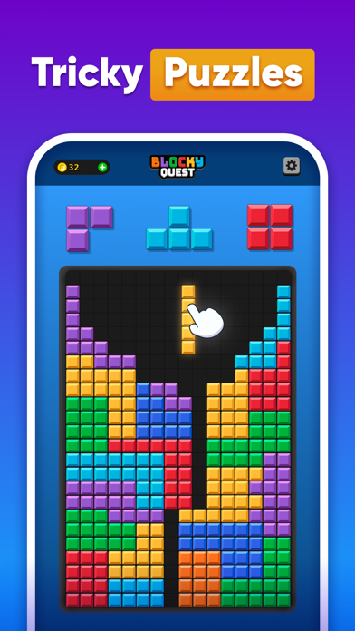 Blocky Quest - Classic Blocks Screenshot