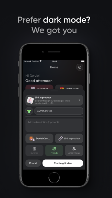 Giftit - Social Wishlists Screenshot
