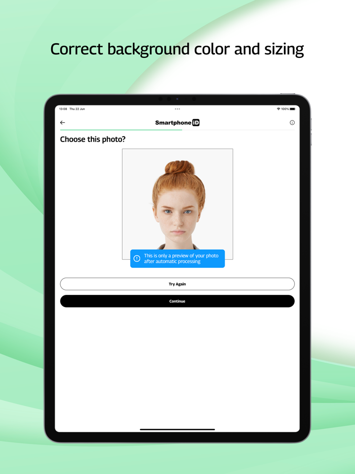 Official Passport photo