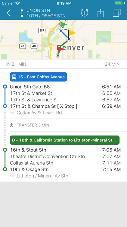 ezRide Denver - RTD Transit screenshot-7