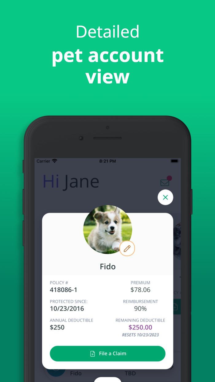 Healthy Paws Pet Insurance App