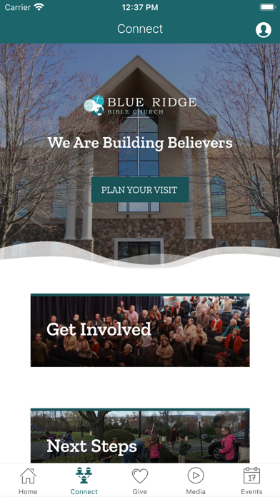 Blue Ridge Bible Church Screenshot