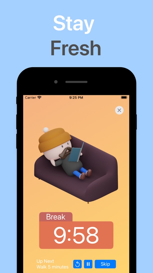 #4. Ergo Focus: Productivity Timer (iOS) 由: Laurent Henault-Brunet