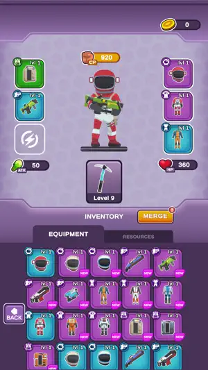Mars Survivor - Loot & build screenshot 5