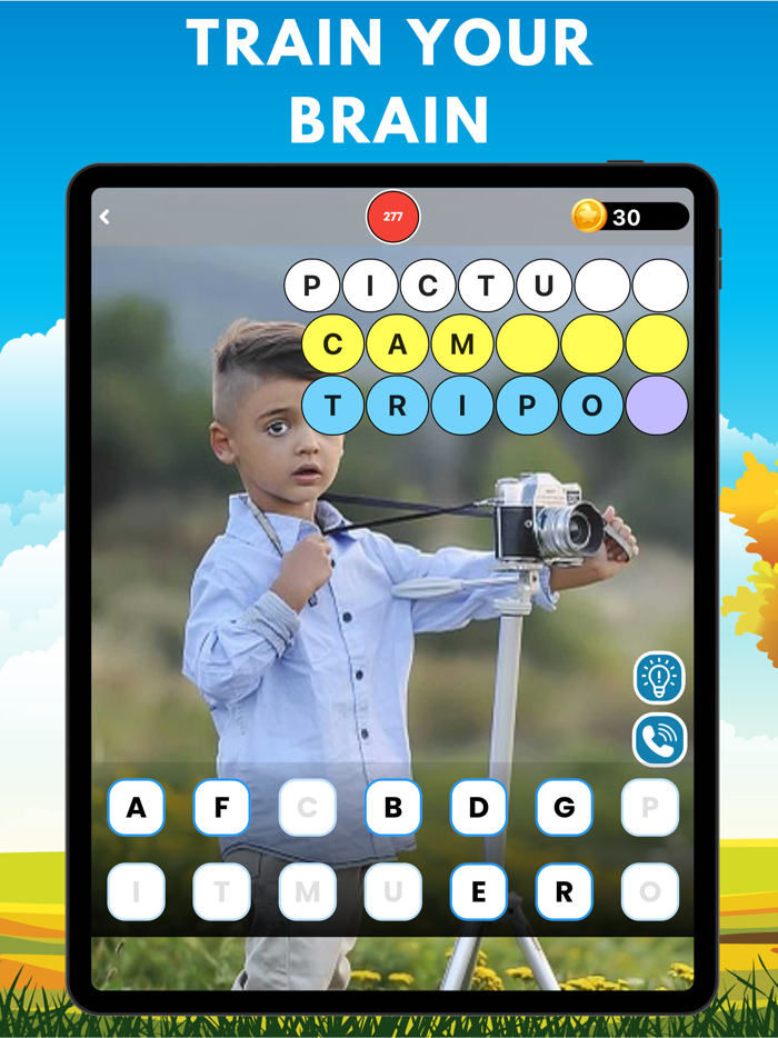 3 Words 1 Pic - Puzzle Games