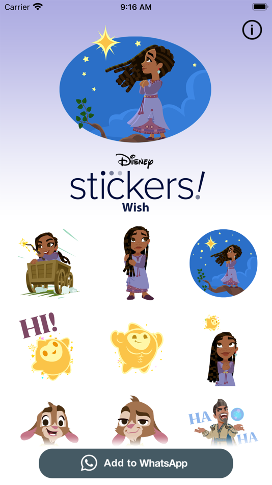 Disney Stickers: Wish - 1.0 - (iOS)