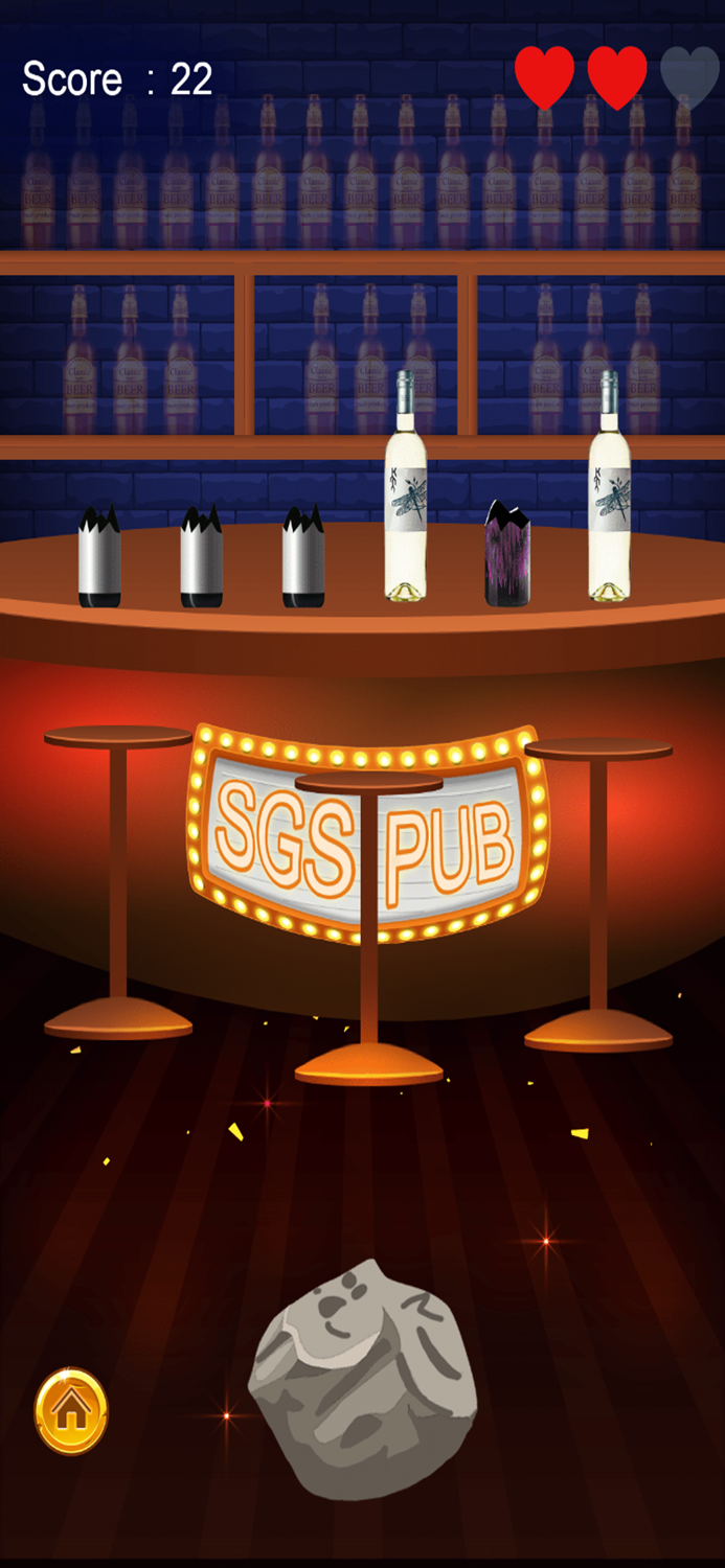 Bottle Shoot Game Forever