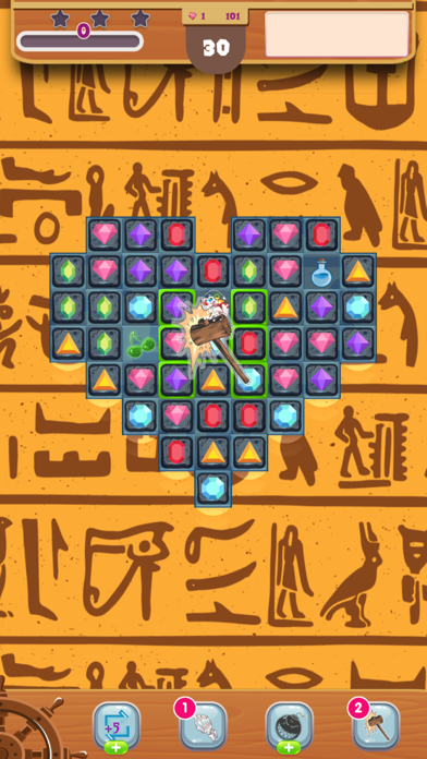 Dark Jewel Quest: Match 3 Gems Screenshot