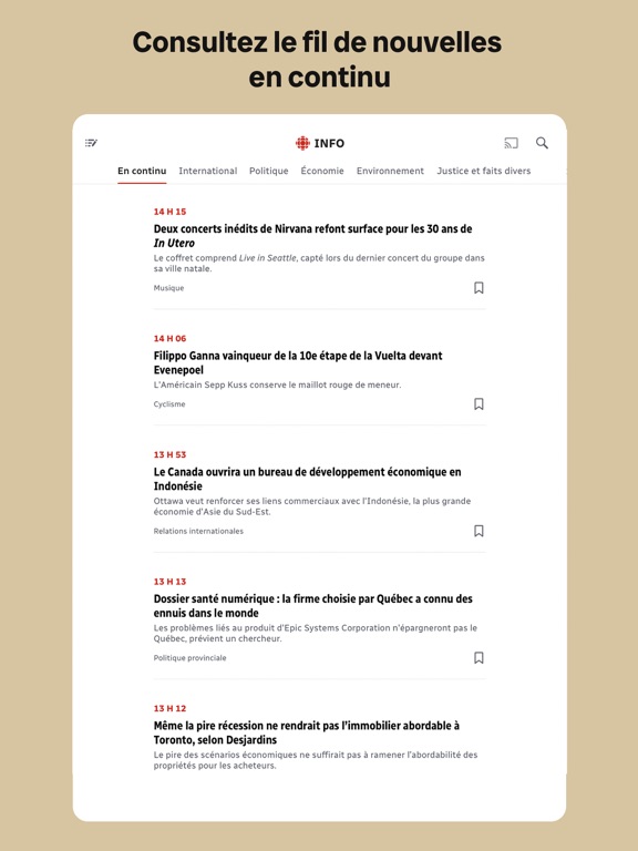 Radio-Canada Infoのおすすめ画像2