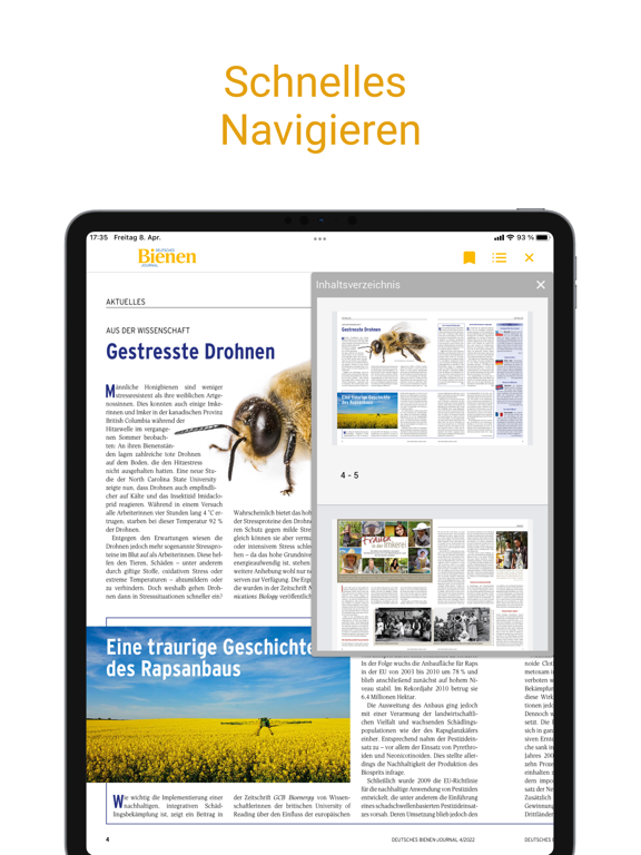 Deutsches Bienen-Journal iPad app afbeelding 7
