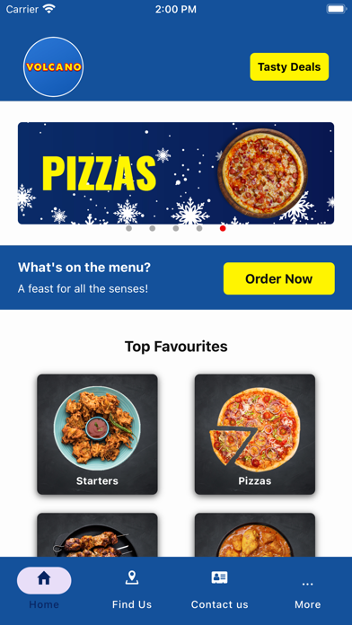Volcano Takeaway Irvine Screenshot