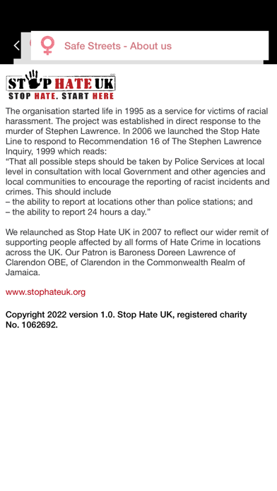 Waltham Forest Safe Streets Screenshot