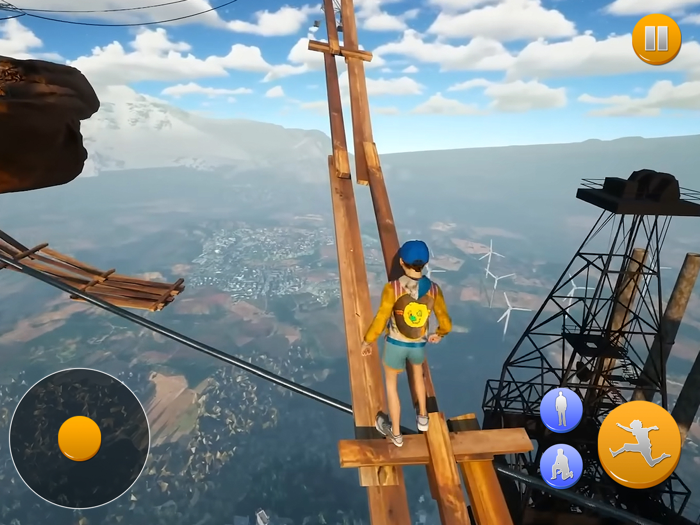 Only Up 3D Parkour Cloud Jump