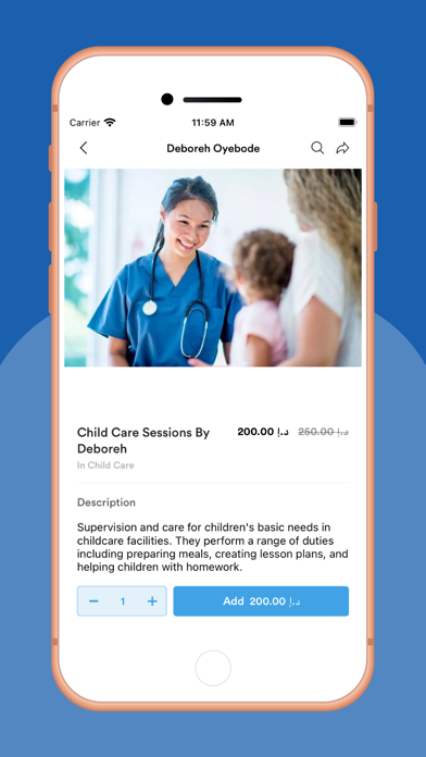 Emirates Home Nursing Screenshot