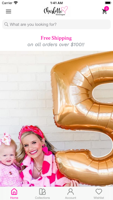 Charlotte Heart Boutique Screenshot