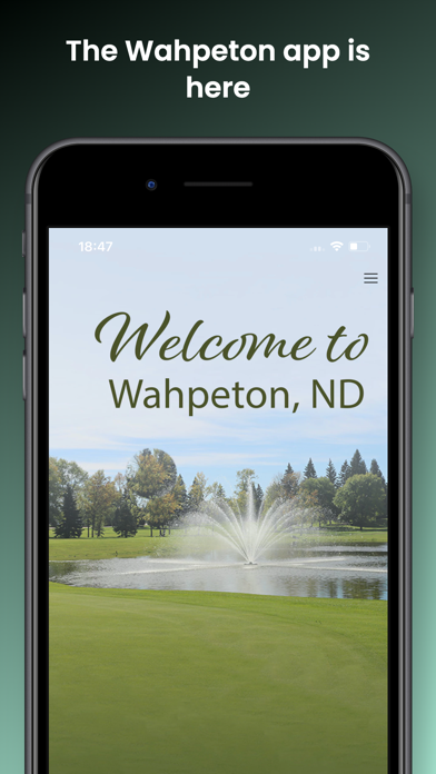City of Wahpeton ND Screenshot